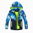 thumbnail image 1 of Xyant Kids Boys Girls Lightweight Waterproof Hooded Jacket with Pockets Toddler Spring Fall Outfits Zip Up Thin Outwear Coats (Green,6-7 Years), 1 of 8