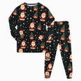 thumbnail image 1 of Xyant Kids Christmas Pajamas, Boys Girls Soft Cotton Sleepwear Pjs Sets Toddler 2 Piece Long Sleeve Jammies Size 5-6 Years, 1 of 7