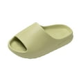 thumbnail image 1 of Xyant Kids Cloud Slides Boys Girls Pillow Slippers Slip-On Slide Sandals for Kids Summer Beach Pool Shoes Indoor and Outdoor Green,2(Little Kid/Big Kid), 1 of 6