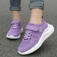 thumbnail image 1 of Xyant Kids Sneakers Girls Breathable Mesh Running Shoes Lightweight Elastic band Athletic Tennis Shoes for Girls Purple,13.5 (Little Kid/Big Kid), 1 of 7