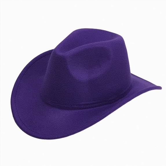 Xyant Kids Western Cowboy Hat for Kids Toddler Girls Boys Felt Fedora Cowgirl Cowboy Hat, Size 4-10 Years