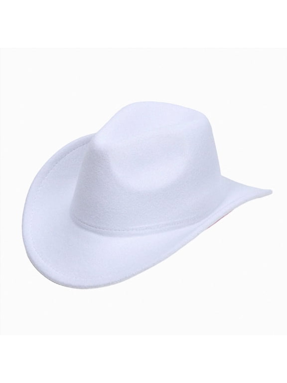 Kids Western Hats Boys Girls Cowboy Cowgirl Hat for Toddler, Size 4-10 Years