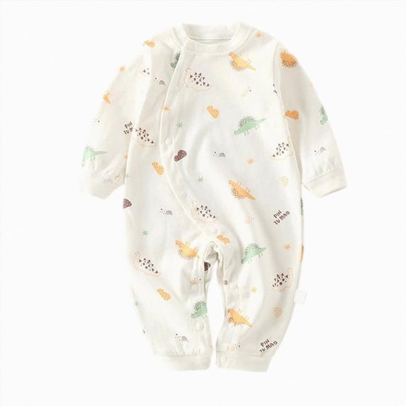 Xyant Newborn Baby Boy Girl Organic Cotton Bodysuit Long Sleeve Jumpsuit Outfits Clothes,0-18 Months