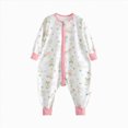 thumbnail image 1 of Xyant Toddler Baby Sleep Bag Cotton Winter Zipper Baby Sleep Sack with Feet Warm Toddler Wearable Blanket for Boys Girls (Light Pink,4-5 Years), 1 of 4