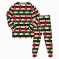 thumbnail image 1 of Xyant Toddler Christmas Pjs, Boys Girls Long Sleeve Top and Pants Pajamas Set Kids 2 Piece Soft Cotton Sleepwear 2-3T, 1 of 7