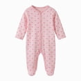 thumbnail image 1 of Xyant Unisex Baby One Piece Romper Soft Cotton Sleepwear Soft Pajamas Footed Jumpsuit for Infant Boys Girls 0-12 Months, 1 of 5