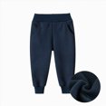 thumbnail image 1 of Xyant Unisex Toddler Jogger Pants,Kids Sweatpants Boys Girls Elastic Waist Winter Baby Sweatpants Active Sweatpants (Navy,6-7 Years), 1 of 7
