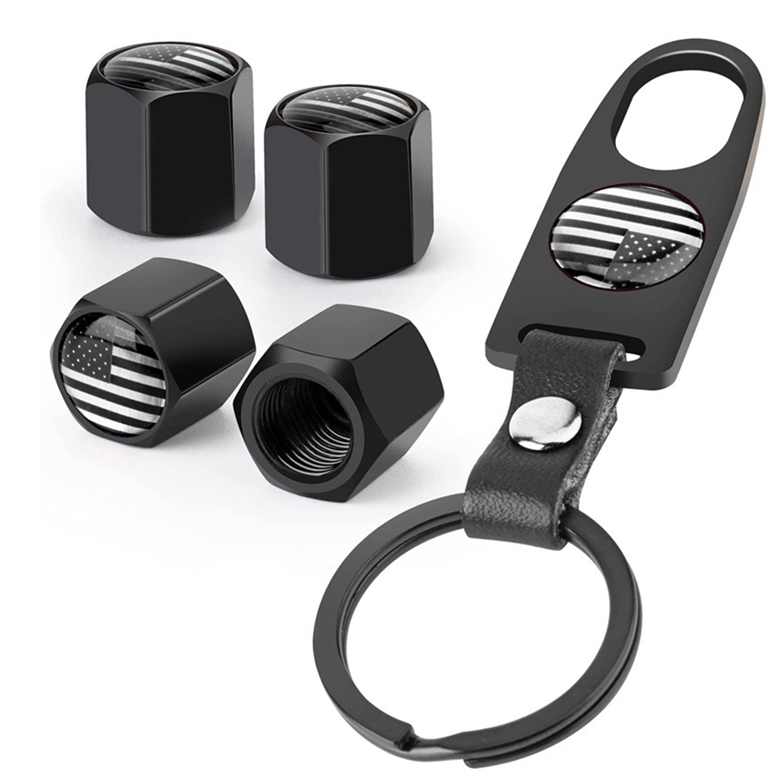 Xyer Valve Stem Nozzles Tire Valve Cover AntiTheft Dust Hats Modified