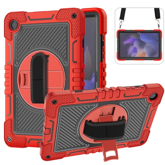 Xyhop Case for Samsung Galaxy Tab A9+ 11-inch 2023,Rotating Stand with Hand Shoulder Strap