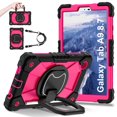 thumbnail image 1 of Xyhop Rugged Hybrid Case for Samsung Galaxy Tab A9 8.7 inch 2023, 360 Degree Stand Shoulder Strap Protector, 1 of 8