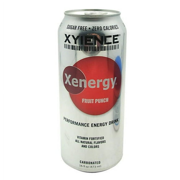 Xyience Xenergy Drink - 12 - 16 Fl. Oz. Cans - Fruit Punch