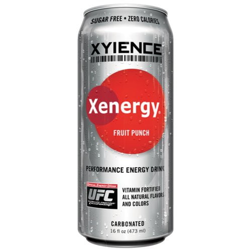 Xyience Xenergy Drink - 12 - 16 Fl. Oz. Cans - Fruit Punch