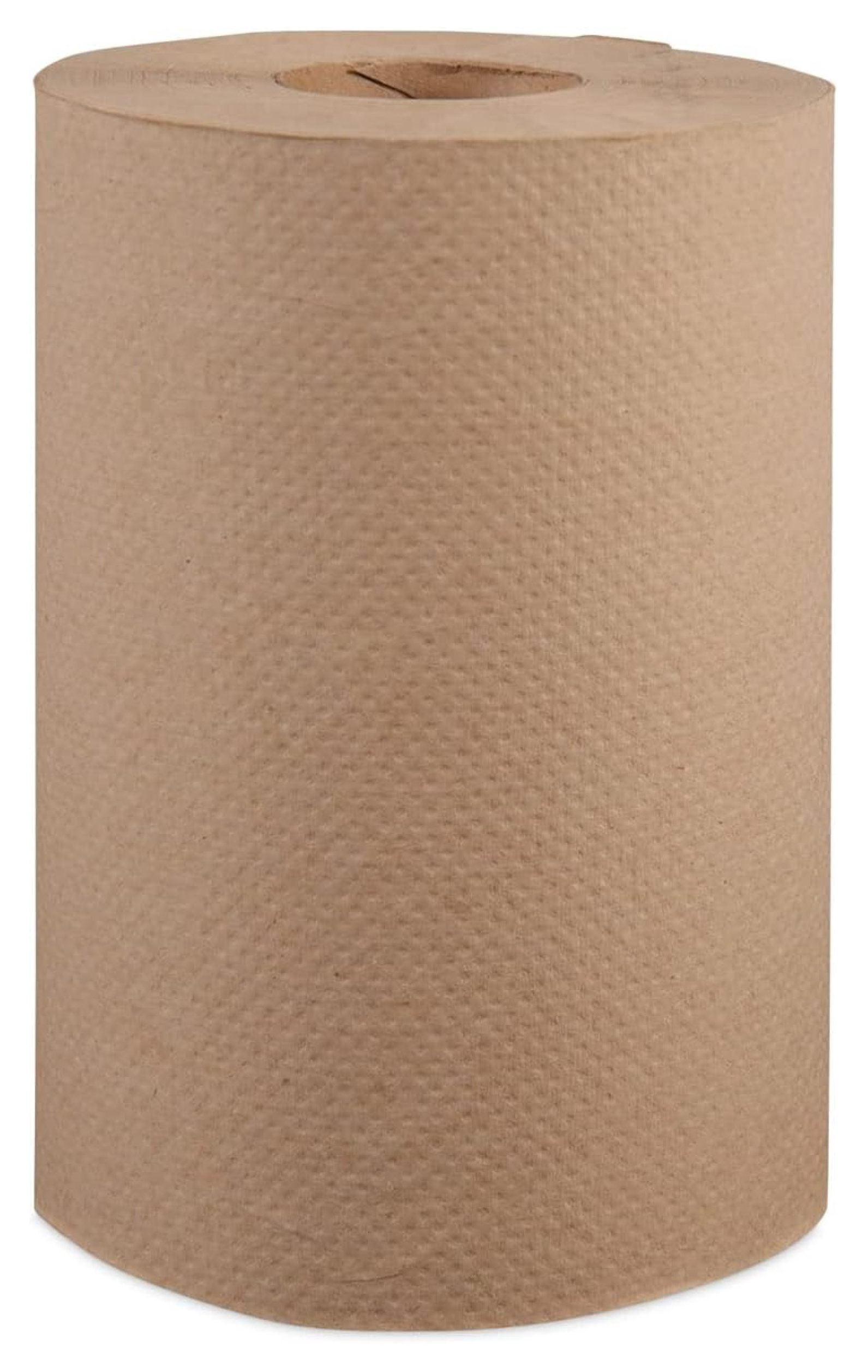 XylehR 108 Nonperforated Paper Towel Roll, 8" x 350ft, Brown (Case of 12 Rolls)