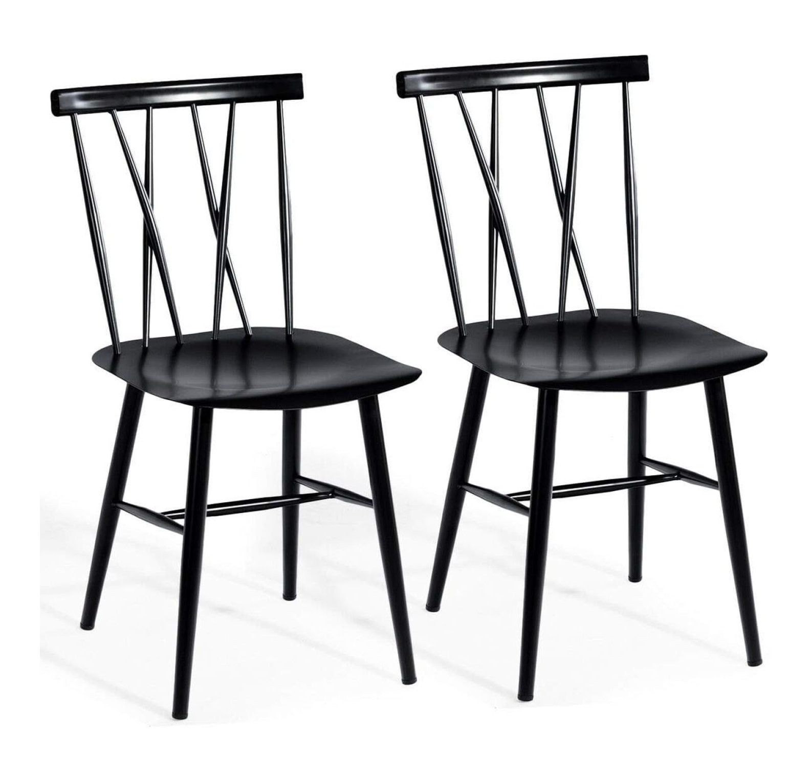 XylehR Dining Chair Set of 2, Farmhouse Windsor Chairs Dining Room