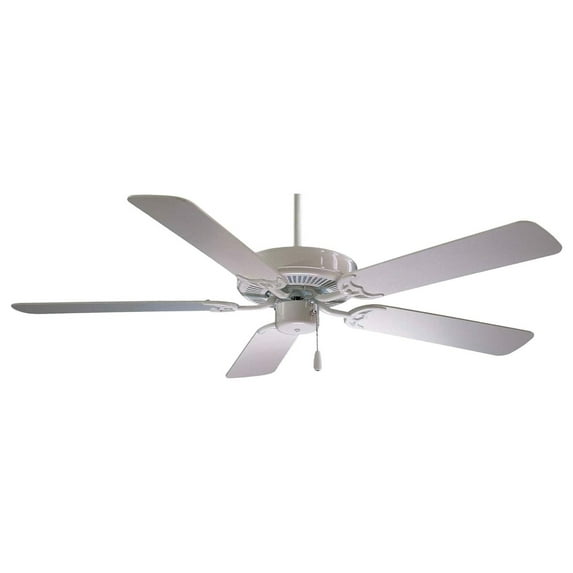 XylehR F547-WH, Contractor White 52" Ceiling Fan
