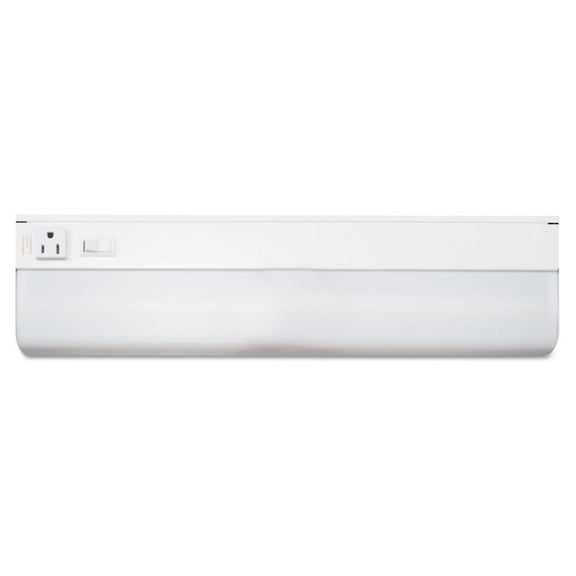 XylehR L9011 Under-Cabinet Fluorescent Fixture, Steel, 18-3/4 x 4, White
