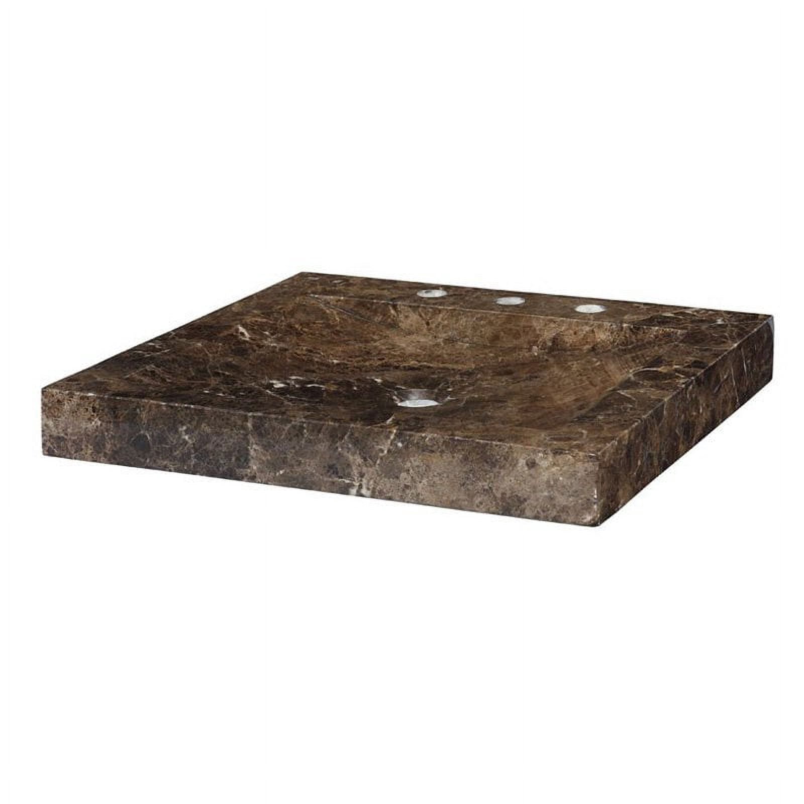 Ryvyr SVT300DE Stone Vanity Top, Dark Emperador - Walmart.com