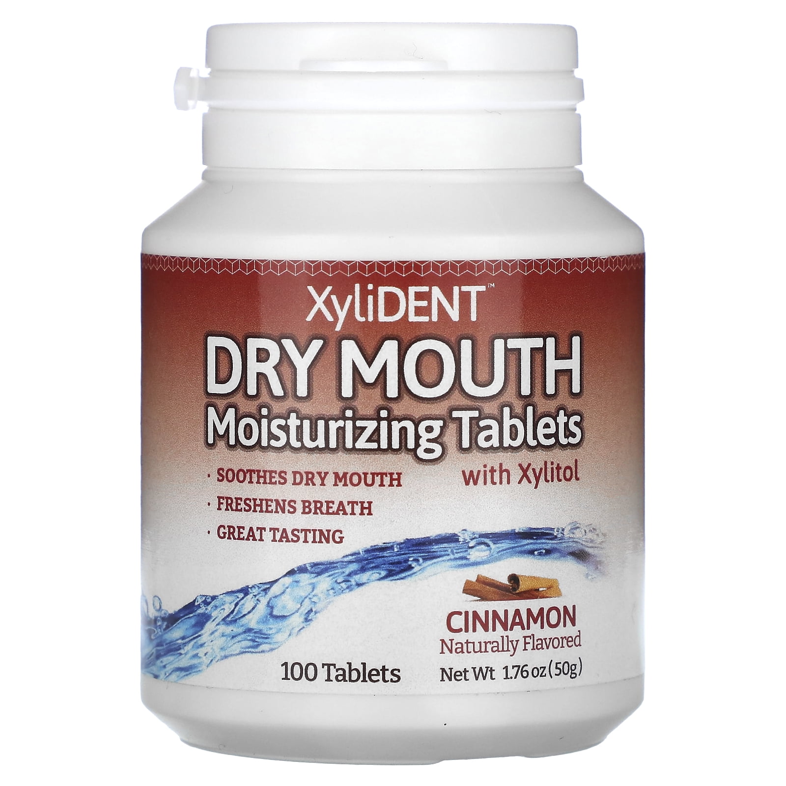 XyliDENT Dry Mouth Moisturizing Tablets with Xylitol
