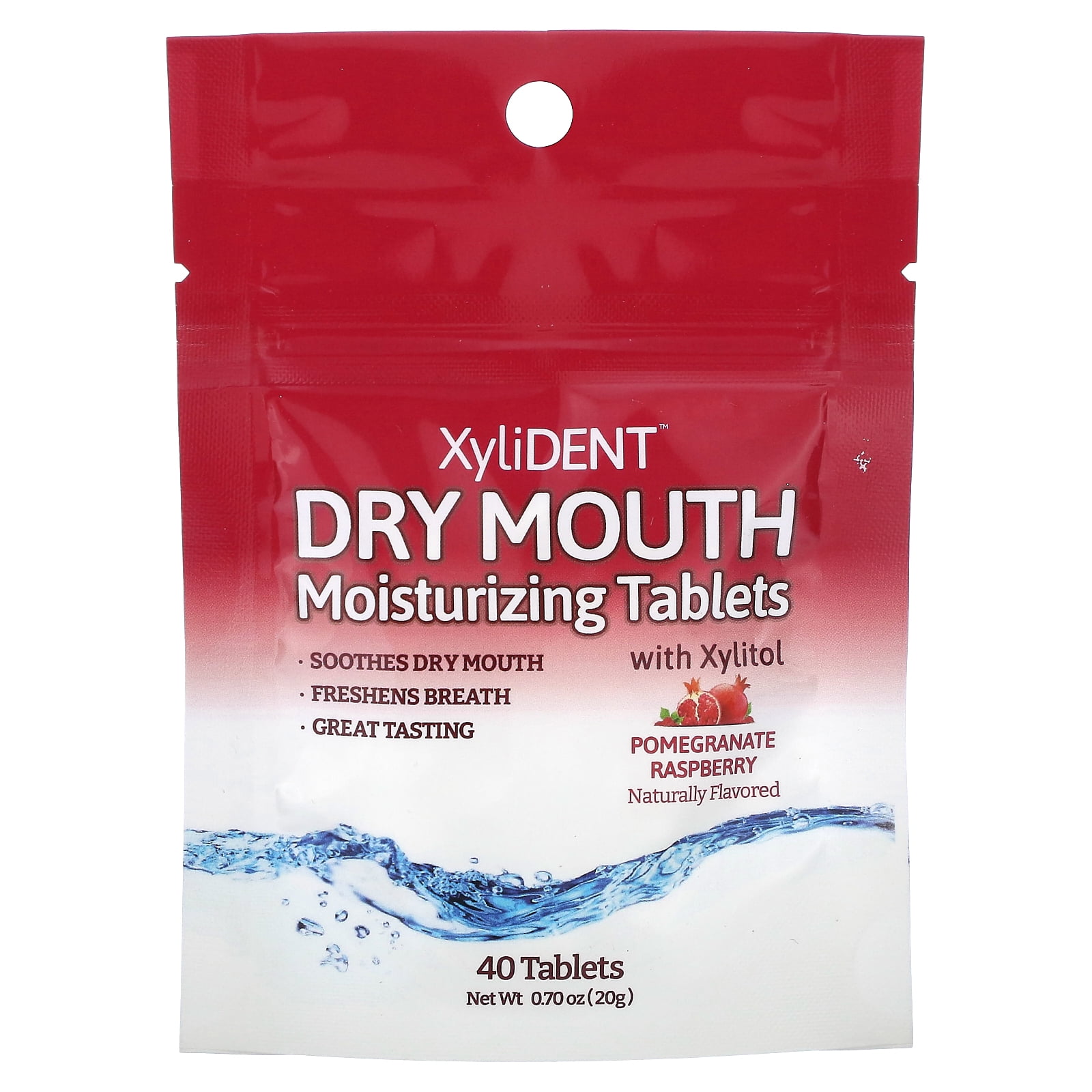 XyliDENT Dry Mouth Moisturizing Tablets with Xylitol