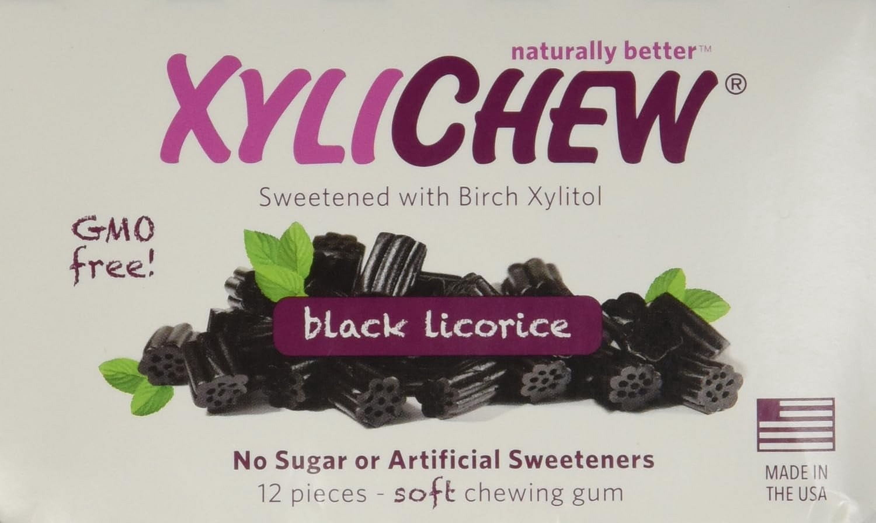 Xylitol Chewing Gum - Non GMO, Non Aspartame, Gluten , and Sugar Gum