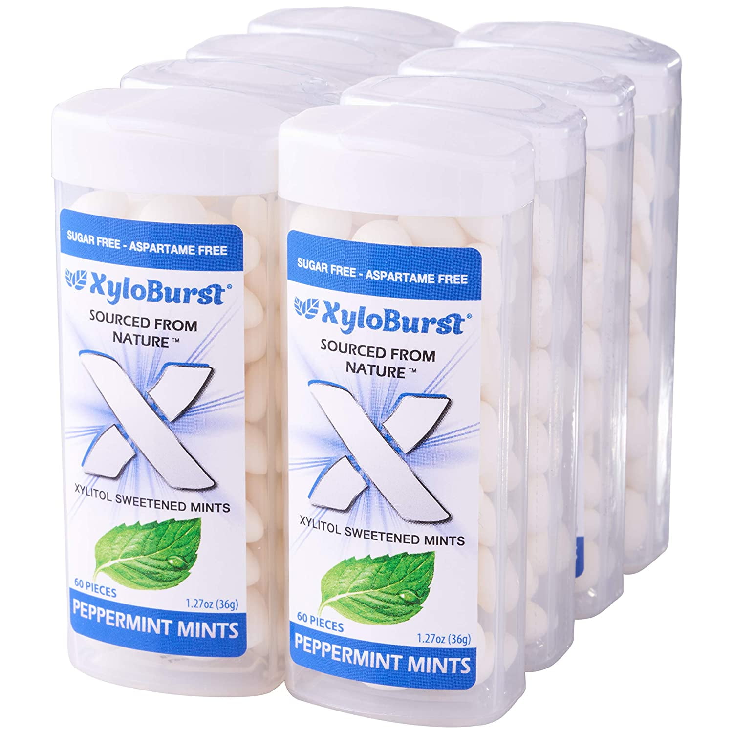 Xylitol Mints Sugar Breath Mints for Oral Health Gluten , Vegan