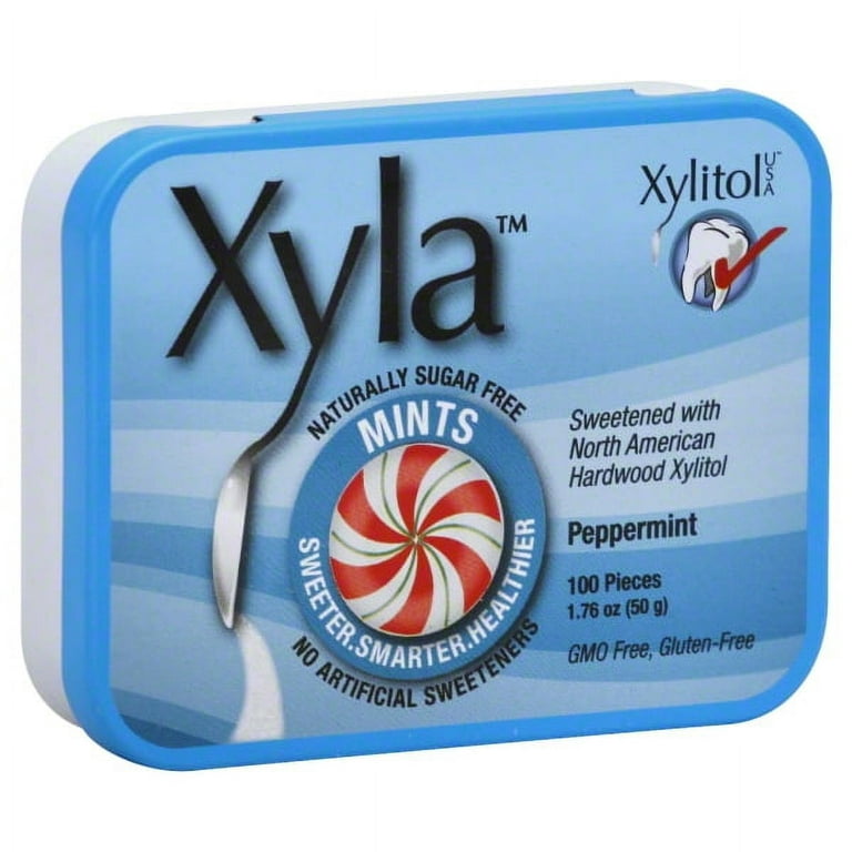 Xylitol USA Xyla Mints, 100 ea 