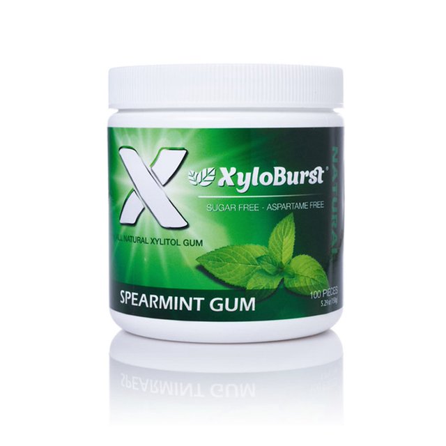 XyloBurst Gum Xylitol Chewing Gum Sugar Free, Gluten Free, Keto