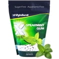 thumbnail image 1 of XyloBurst Gum | Xylitol Chewing Gum | Sugar Free, Gluten Free, Keto Friendly | Aspartame Free Gum For Oral Health | Spearmint | 500-Count Bag, 1 of 6