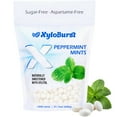 thumbnail image 1 of XyloBurst - Xylitol Mints | Sugar Free Breath Mints for Oral Health | Gluten Free, Vegan, Keto Friendly | Aspartame Free Mints | Peppermint | 1000 Count Bag, 1 of 6