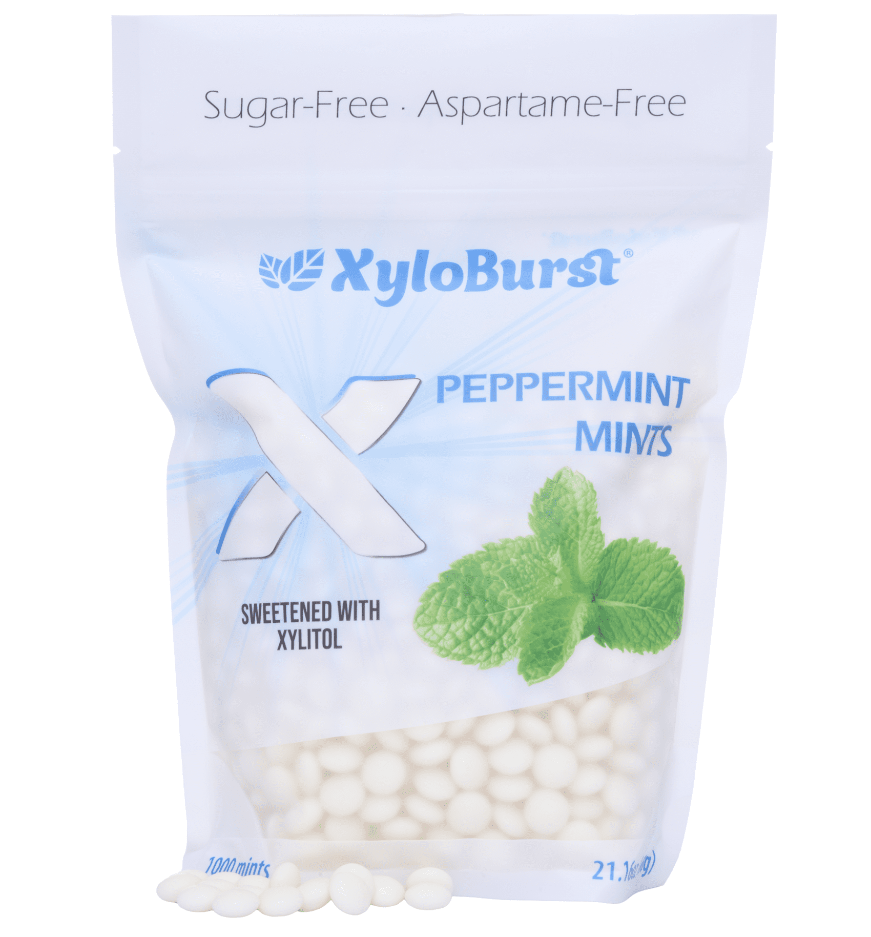 XyloBurst Xylitol Mints Sugar Free Breath Mints for Oral Health