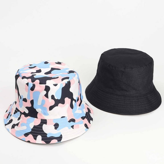 Xysaqa Bucket Hat for Men, Women, Teens, Girls - Reversible Bucket Hats - Summer Beach Outdoor Bucket Hats - Cute Bucket Hats (1PC)