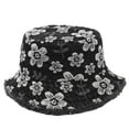 thumbnail image 1 of Xysaqa Frayed Bucket Hats for Women Girls Fashion Packable Washed Denim Cap Floppy Cute Boonie Summer Outdoor Beach Travel Sun Hat (1PC), 1 of 5