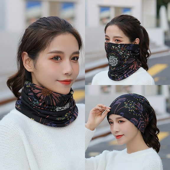 Xysaqa Headwear, Head Wrap, Neck Gaiter, Headband, Fishing Mask, Magical Scarf Face Bandana Mask Neck Tube Balaclava