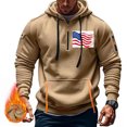 thumbnail image 1 of Xysaqa Hoodies for Men, Men's Novelty Hoodies American Flag Graphic Vintage Printed Pullover Tops Fall Winter Sport Hooded Sweatshirt with Pocket M-3XL, 1 of 4