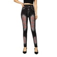 Xysaqa Jeans Look Leggings for Women, High Waisted Jeggings Pants ...