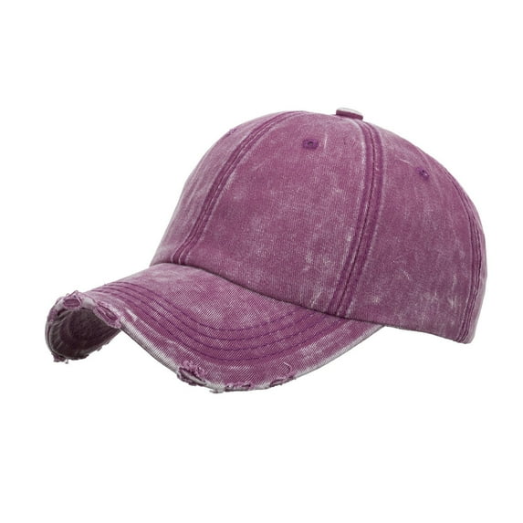 Xysaqa Men Women Washed Distressed Cotton Baseball Cap Vintage Trucker Hat Ball Caps for Unisex Head Wear