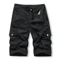 thumbnail image 1 of Xysaqa Men's Cargo Shorts Cotton Causal Shorts Multi-Pockets Outdoor Work Shorts S-2XL, 1 of 3