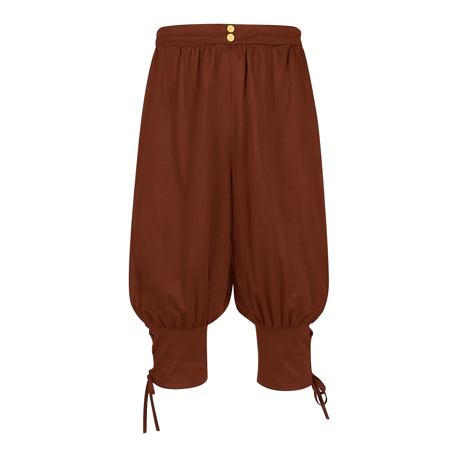 Xysaqa Men's Harems Capris Pants Mens Lightweight Casual