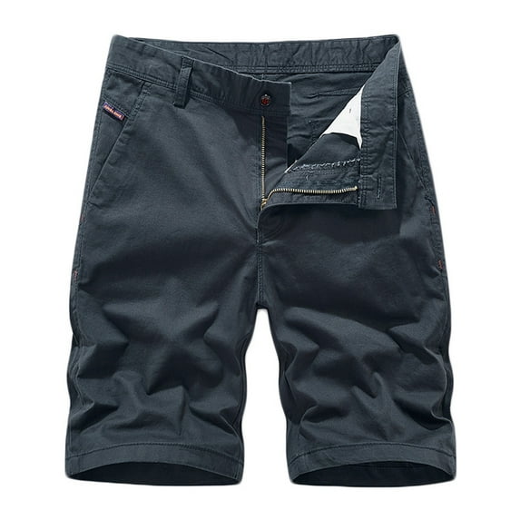 Xysaqa Men's Lightweight Cotton Casual Cargo Shorts with Pockets, Summer Outdoor Work Shorts for Men Cargo Short M-3XL