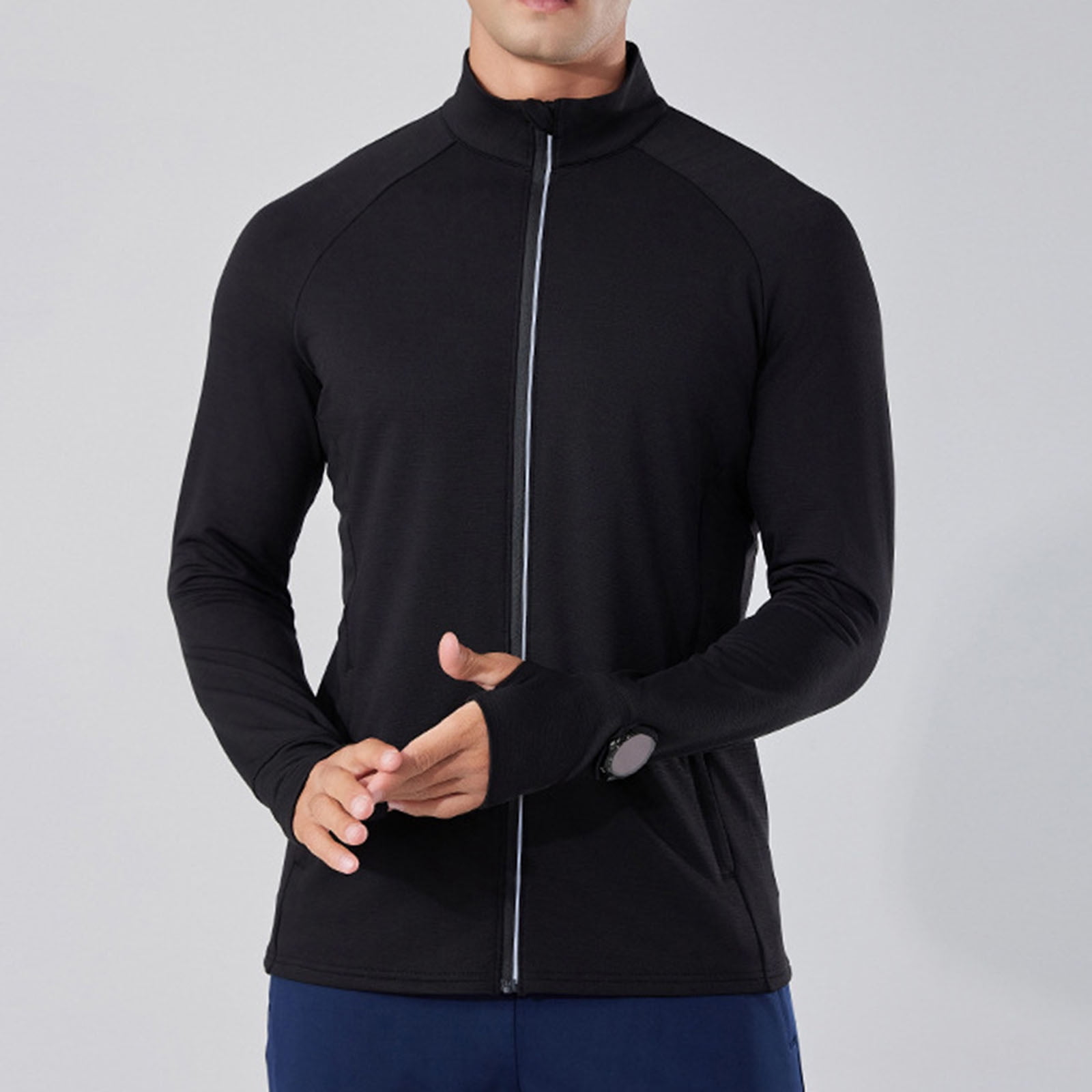 POLO RALPH LAUREN | Men's Bi-Swing Cotton Water Resistant Harrington Jacket  | Men | Harrington Jackets | Flannels, image size:1600x1600