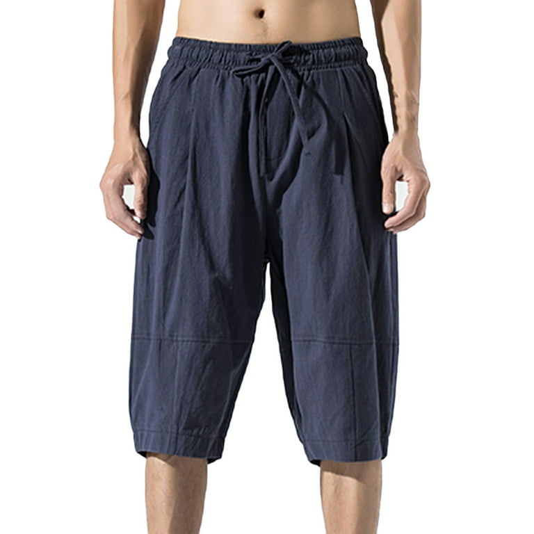 Mens yoga capris hot sale