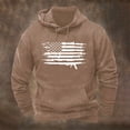 thumbnail image 1 of Xysaqa Men's Novelty Hoodies American Flag Graphic Vintage Printed Pullover Tops Fall Winter Sport Hooded Sweatshirt with Pocket M-3XL, 1 of 3