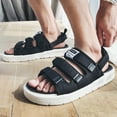 thumbnail image 1 of Xysaqa Men's Sandals Non Slip Open Toe Beach Sandals Mens Athletic Sandals Casual Outdoor Summer Sport Sandals Thick Sole Summer Savings, 1 of 8