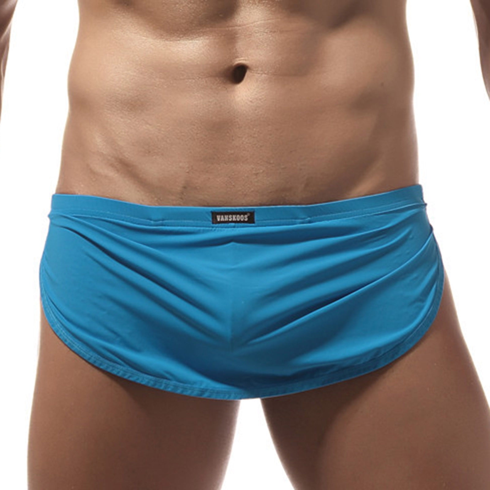 Xysaqa Men's Sexy Bulge Pouch Thong Boxers Brief Underwear