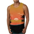 thumbnail image 1 of Xysaqa Mens Novelty Tank Tops 3D Printed Cool Graphic Sleeveless Tee Summer Sports Gym Workout T-Shirt M-6XL (Available in Big & Tall), 1 of 4