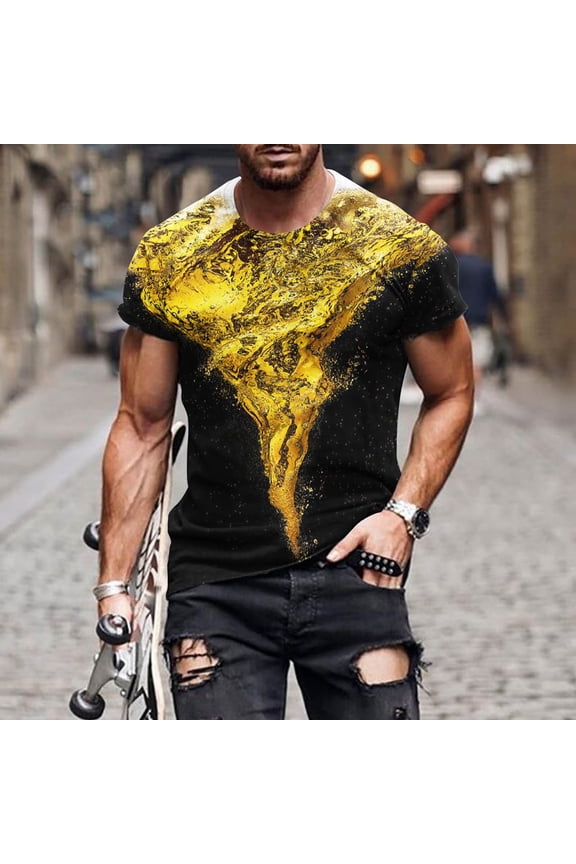 Premium Graphic Tees Shirt for Men - Cool Design T-Shirts for Guys M-5XL