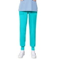 thumbnail image 1 of Xysaqa Scrub Pants for Women Plus Size Workwear Pull On Comfort Waist Joggers Soft Stretch Sweatpants Jogger Pants S-2XL on Clearance, 1 of 3