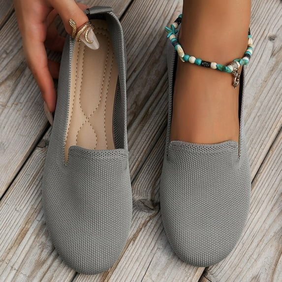 Xysaqa Walking Shoes Women, Summer Shoes for Women Fashion Women Ventilate Casual Round Head Comfy Casual Shoes Shoes for Women Dressy on Clearance