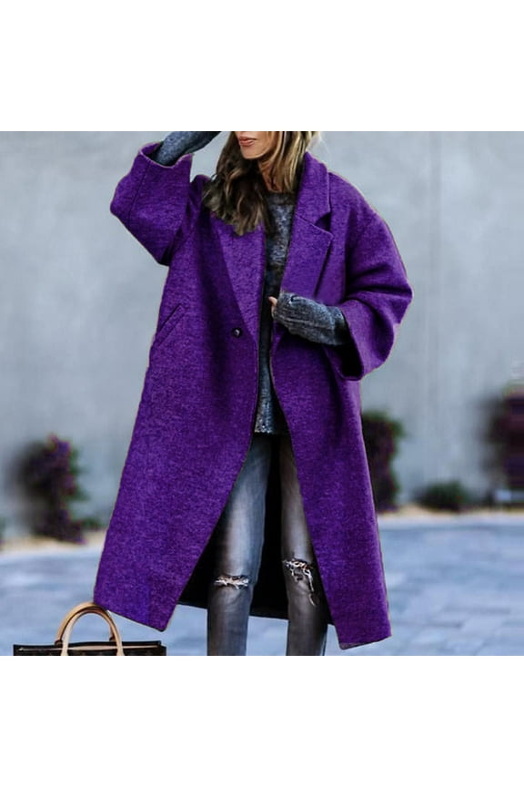 Women's Casual Open Front Long Cardigan Jacket Woolen Blends Long Sleeve Knit Maxi Cardigans Sweater Pockets Fall Winter Coat S-4XL