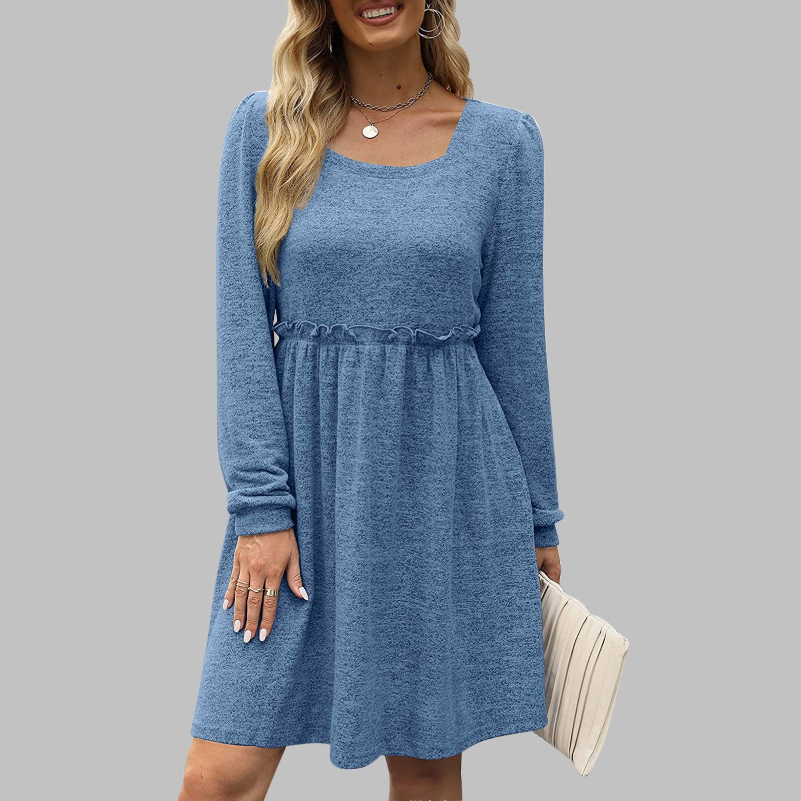 Women's Soft Short Sleeve Dress main image 0